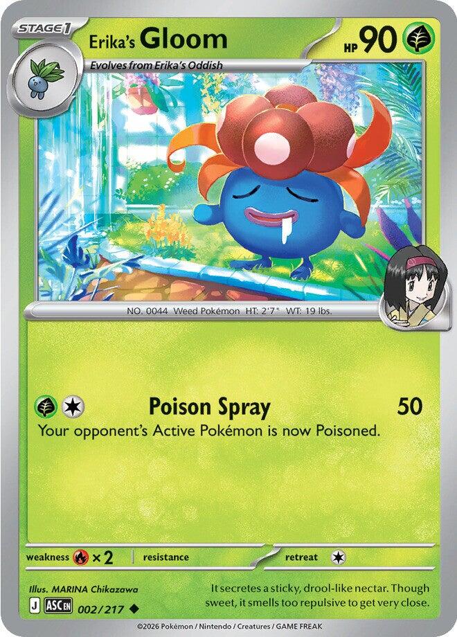 Ascended Heroes Erika's Gloom Pokémon card
